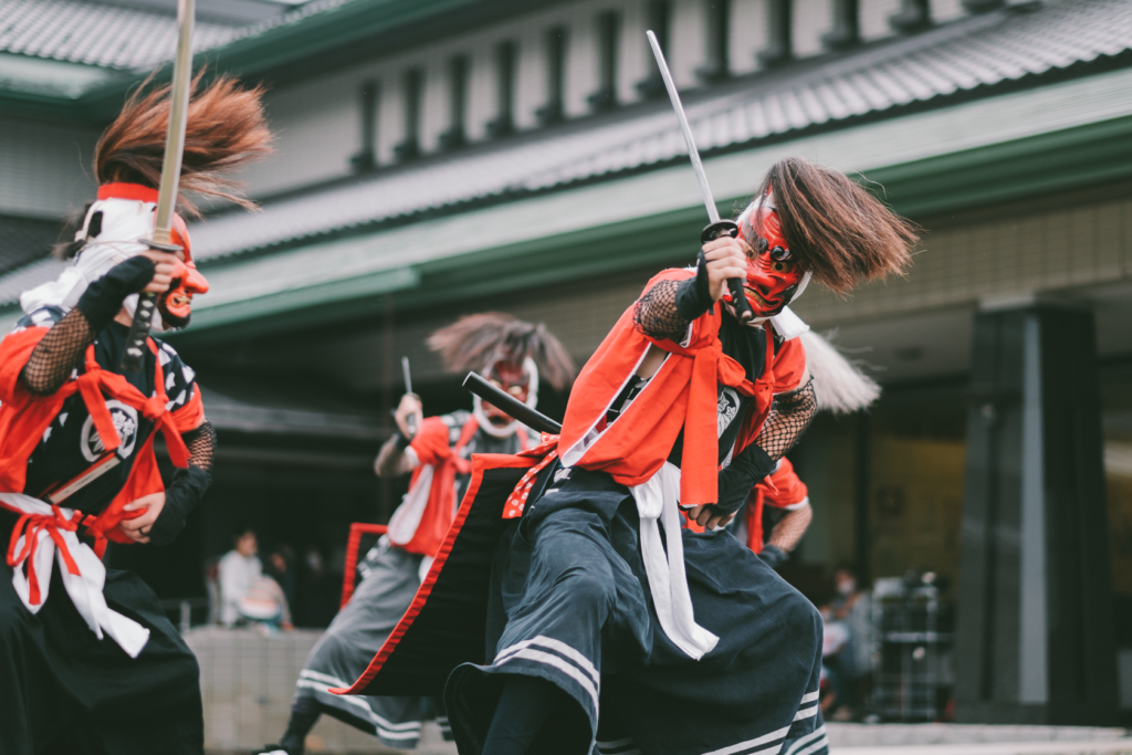 鬼の館, 谷地鬼剣舞, 刀剣舞の狂い の写真