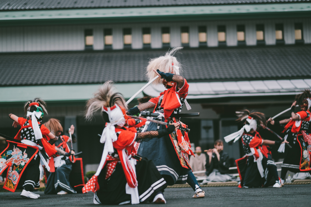 鬼の館, 谷地鬼剣舞, 刀剣舞の狂い の写真