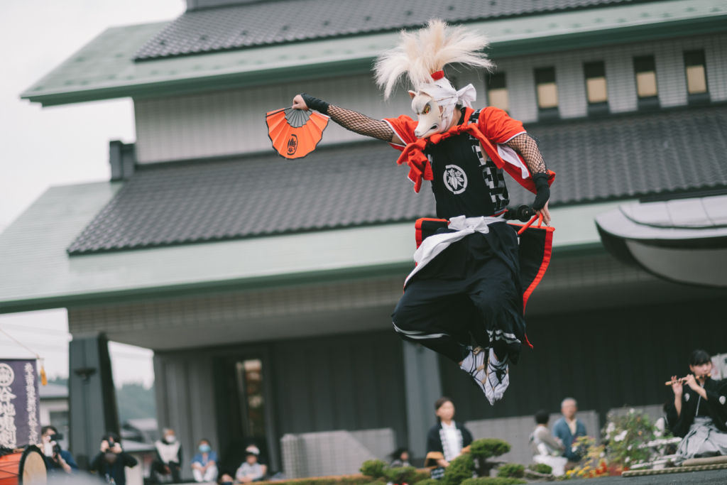 鬼の館, 狐剣舞, 谷地鬼剣舞 の写真