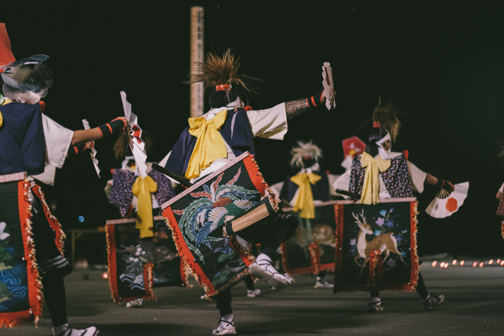 浦浜念仏剣舞 の写真