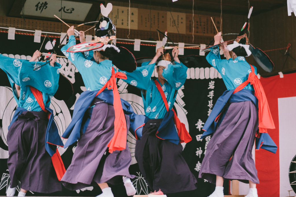 幸田神楽, 八幡舞 の写真