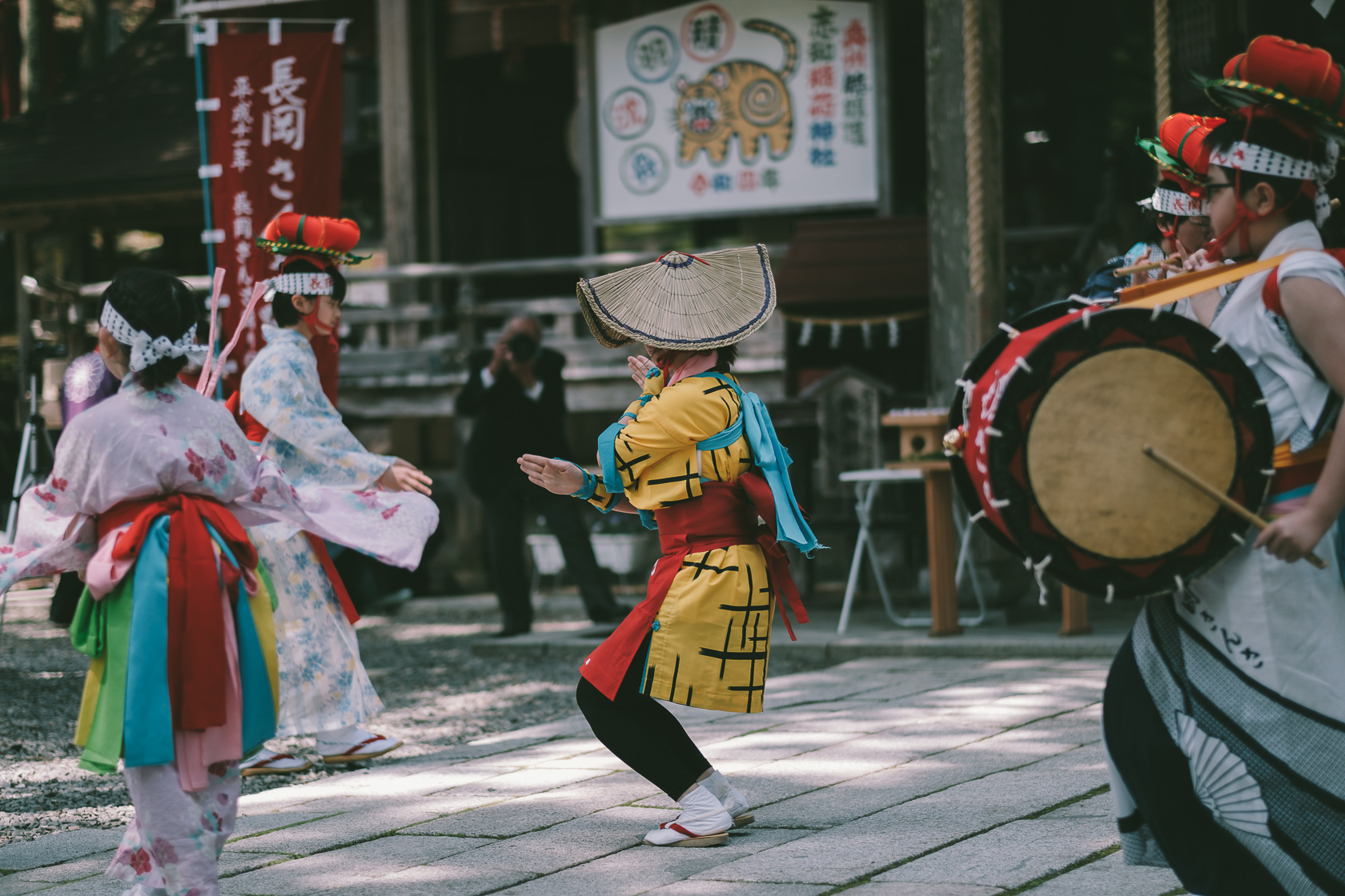志和稲荷神社, 長岡さんさ踊り の写真