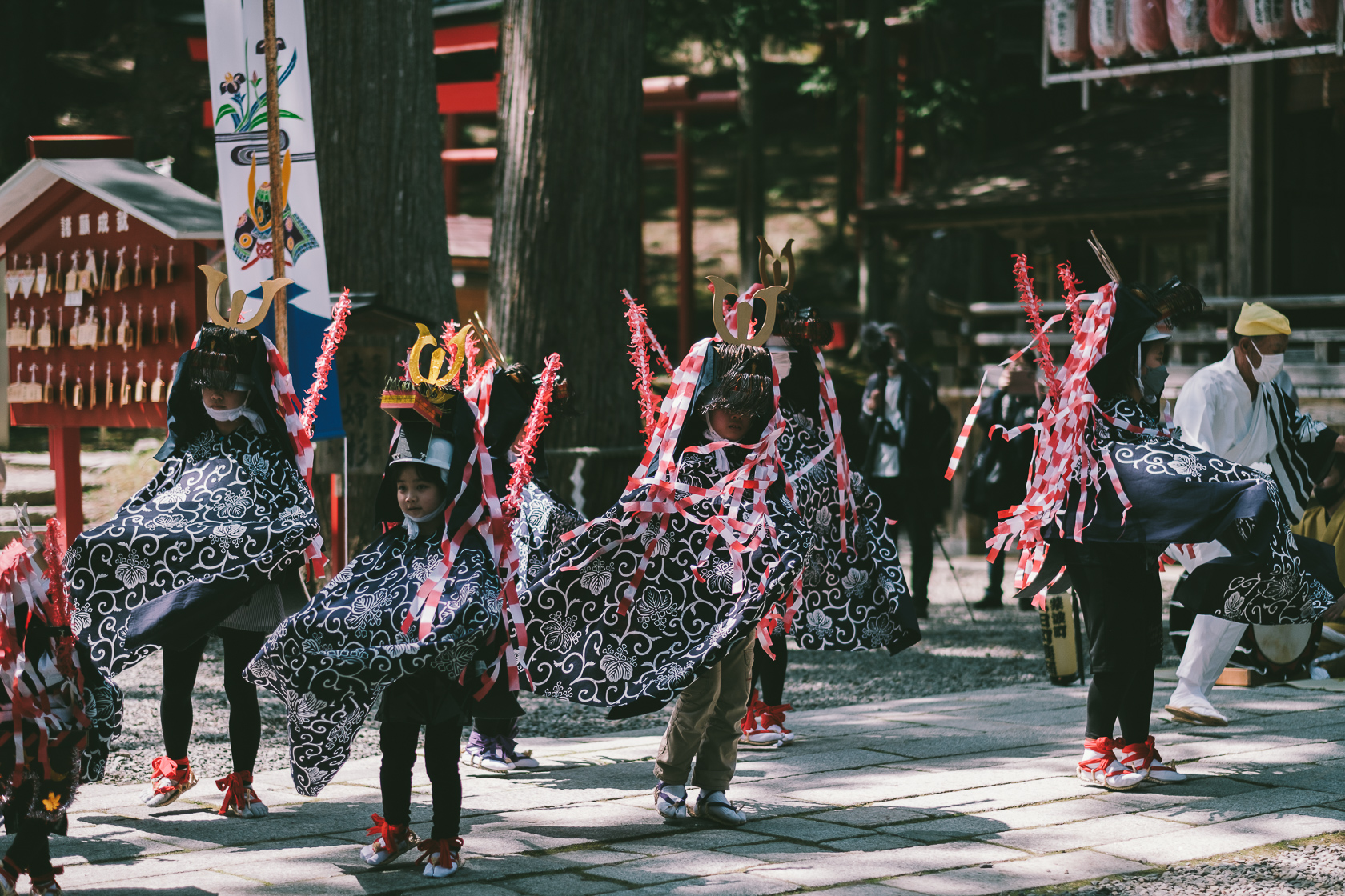 志和稲荷神社, 二日町鹿踊 の写真
