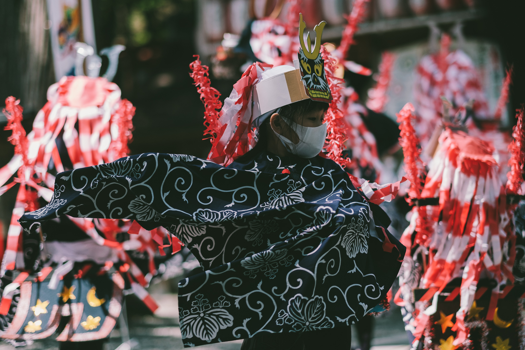志和稲荷神社, 二日町鹿踊 の写真