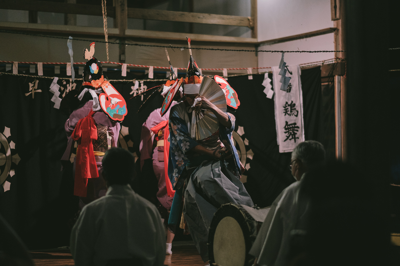 鶏舞, 小倉神楽, 早池峯神社 の写真