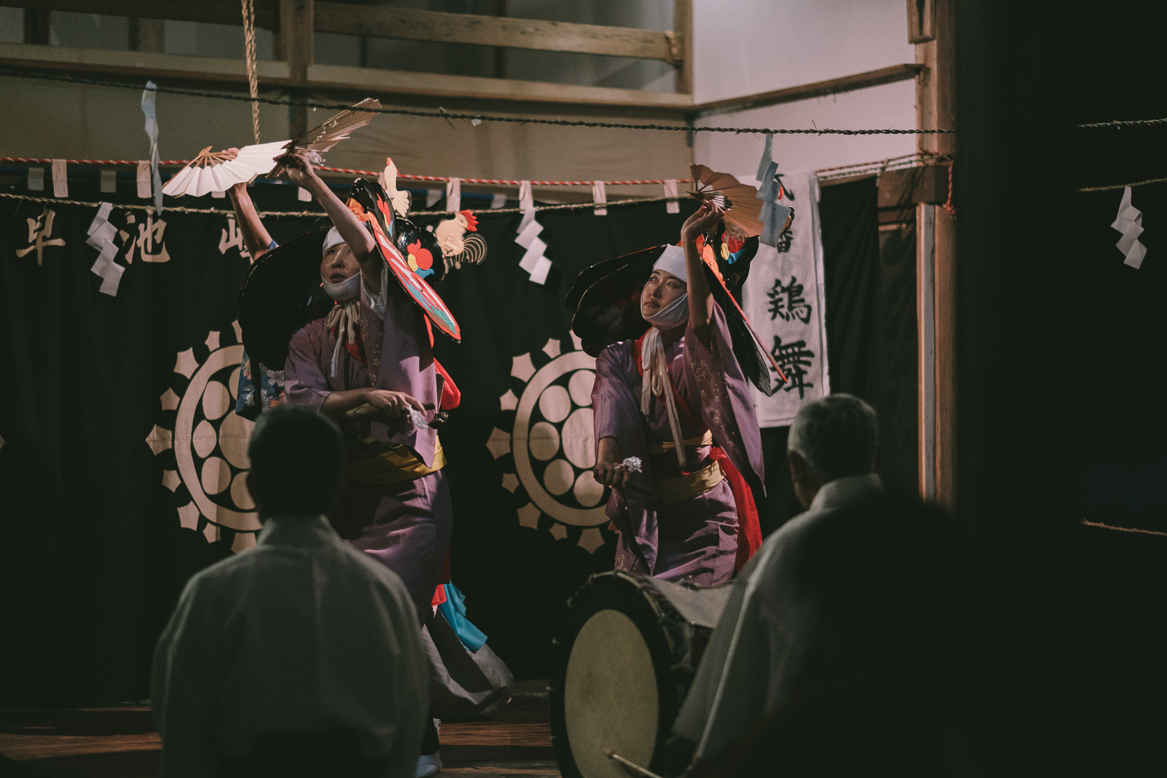 鶏舞, 小倉神楽, 早池峯神社 の写真