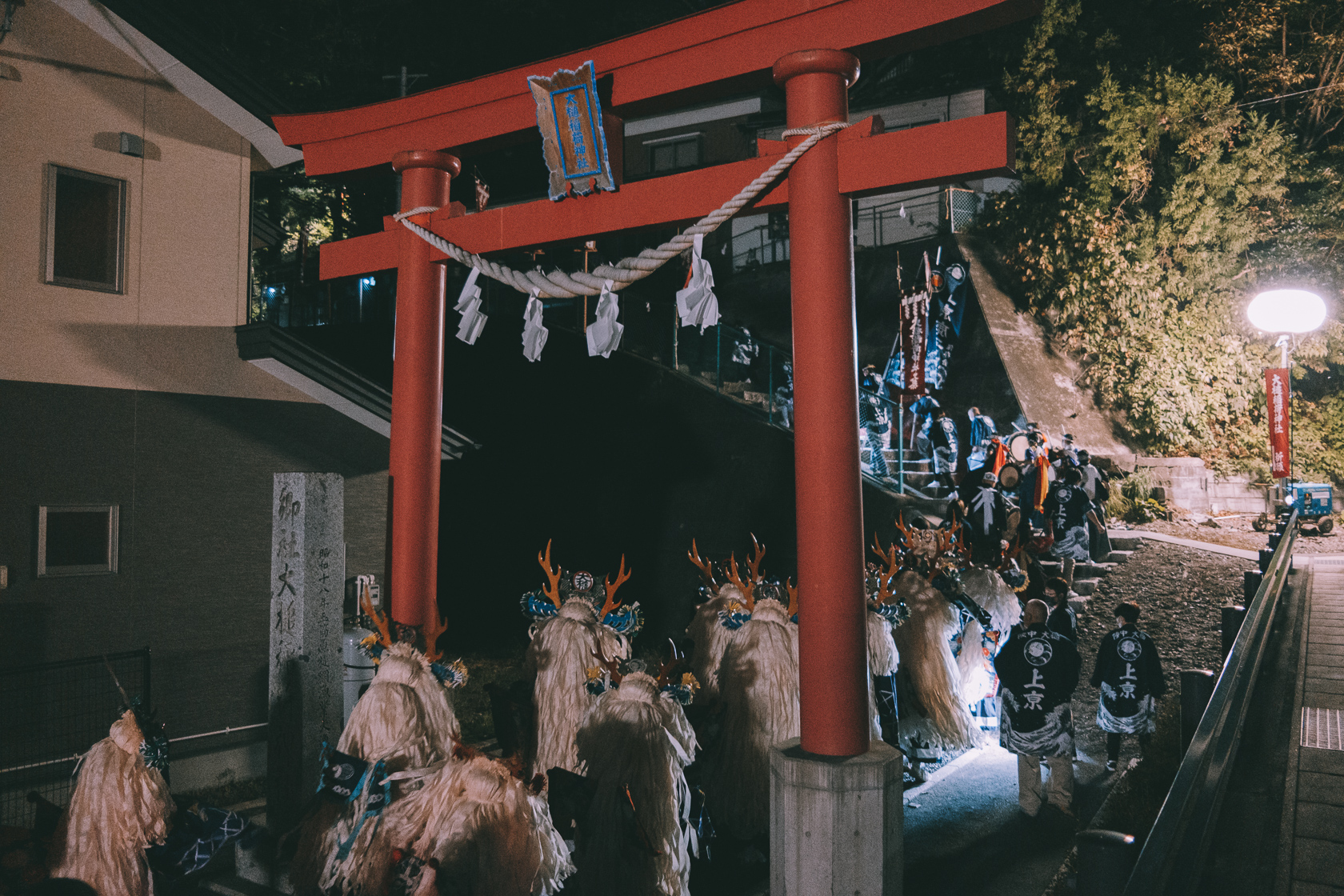 上亰鹿子踊, 大槌稲荷神社