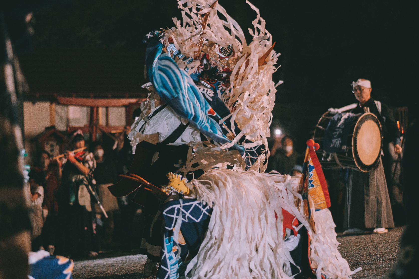 上亰鹿子踊, 大槌稲荷神社