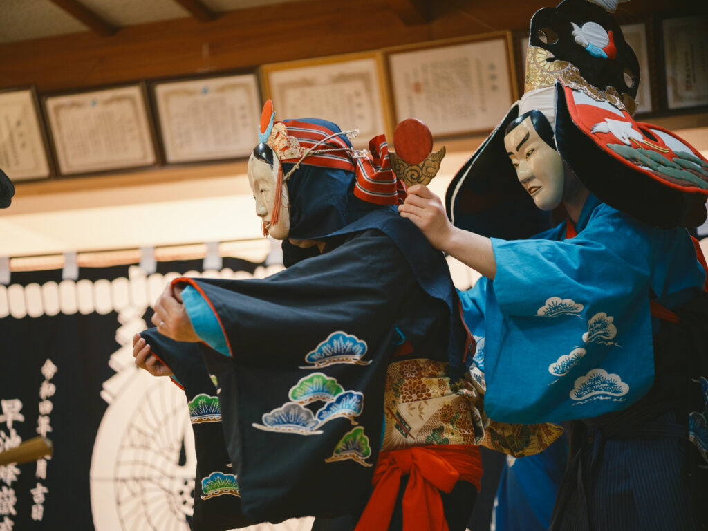 岩戸開き, 石鳩岡神楽