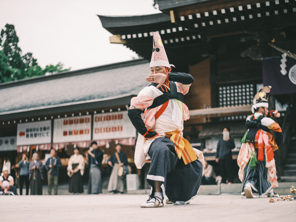 ツルカメ七頭舞, 櫻山神社