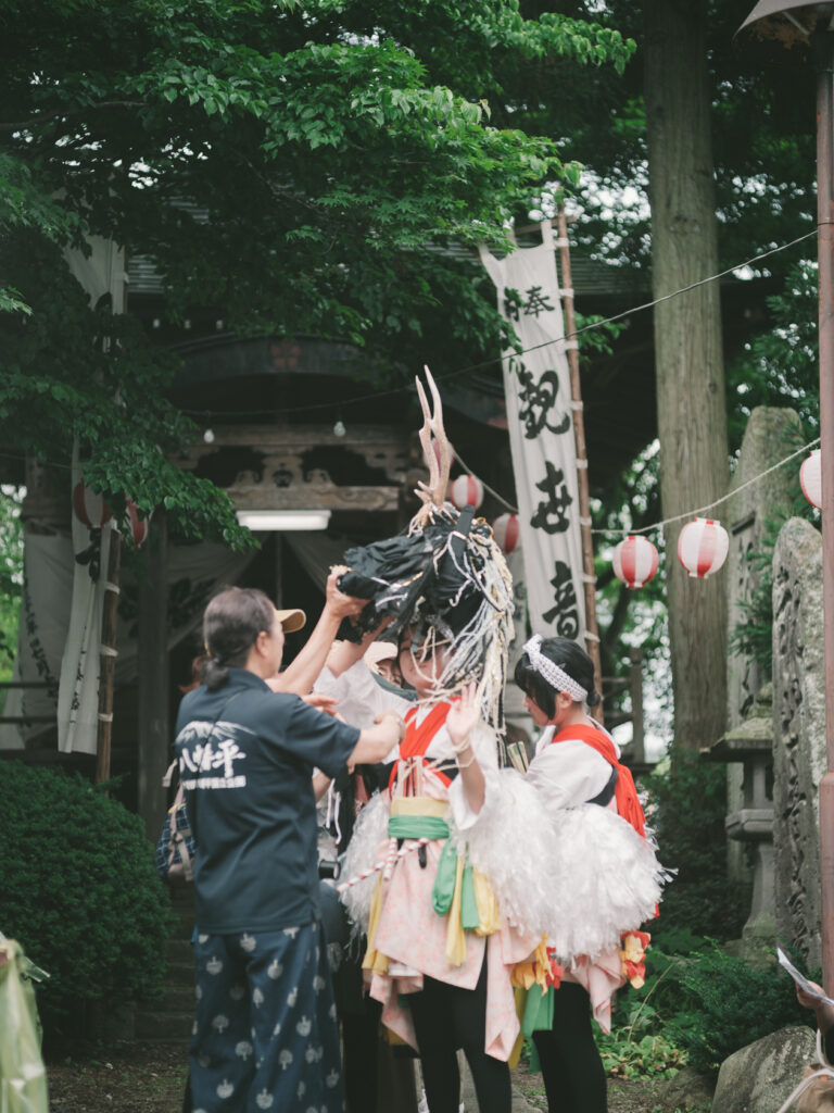 聖福寺, 野口鹿踊