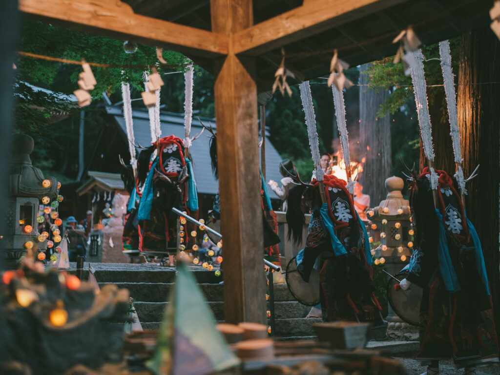 春日流落合鹿踊