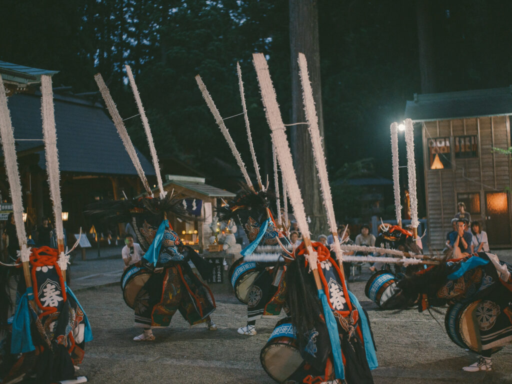春日流落合鹿踊