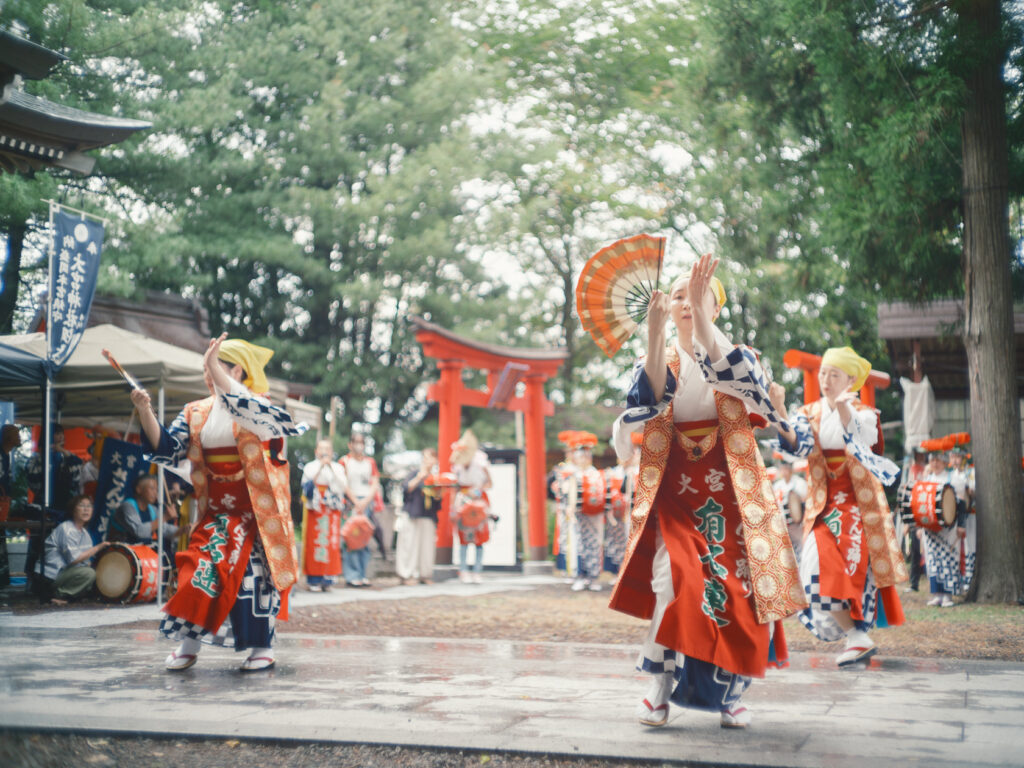 大宮さんさ踊り, 大宮神社