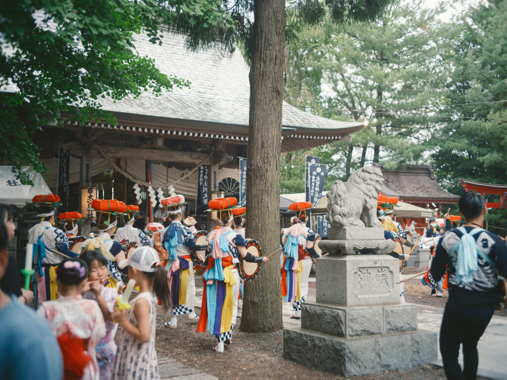 大宮さんさ踊り, 大宮神社