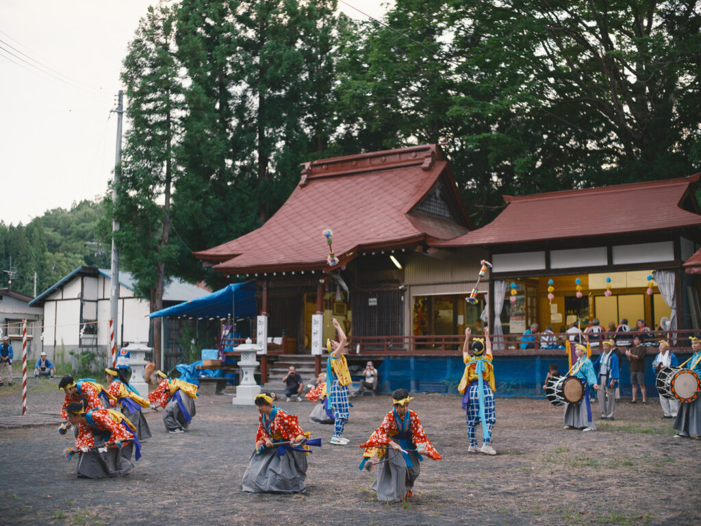 一戸まつり, 小鳥谷七ツ踊り, 鳥海稲荷神社