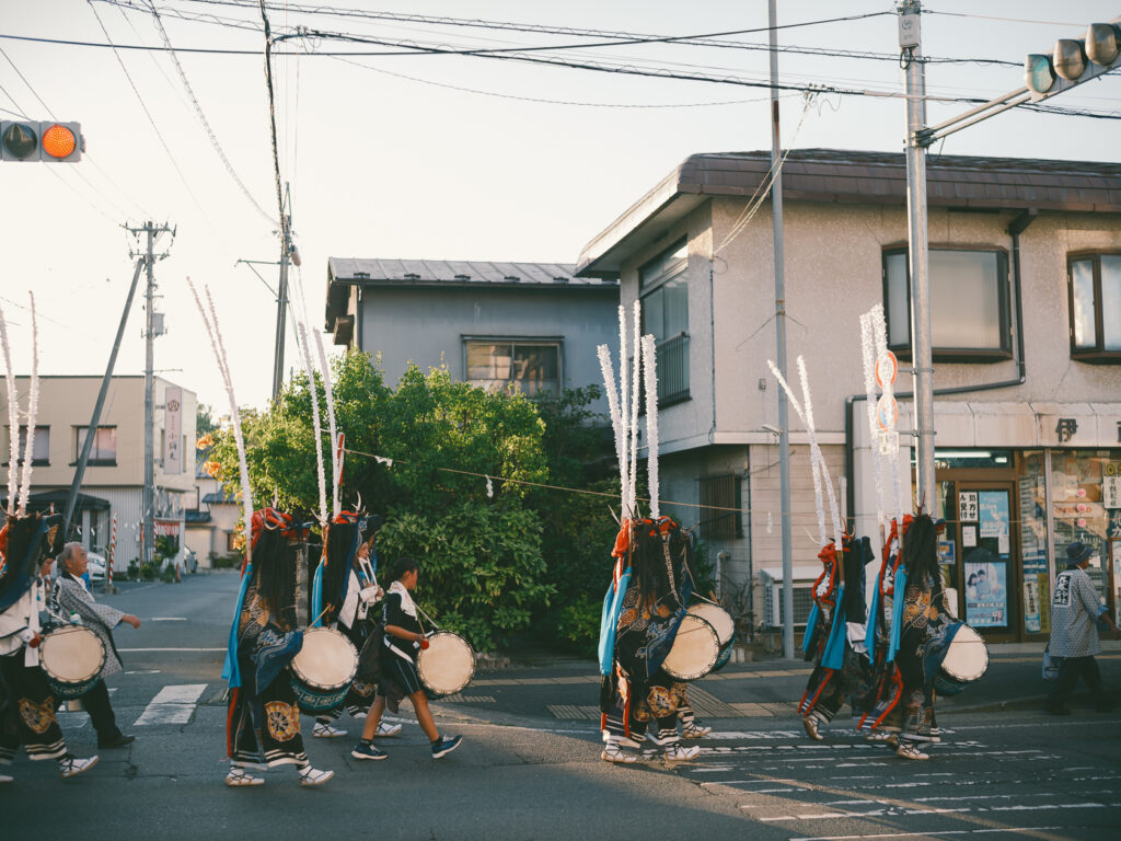 花巻神社例大祭, 春日流八幡鹿踊