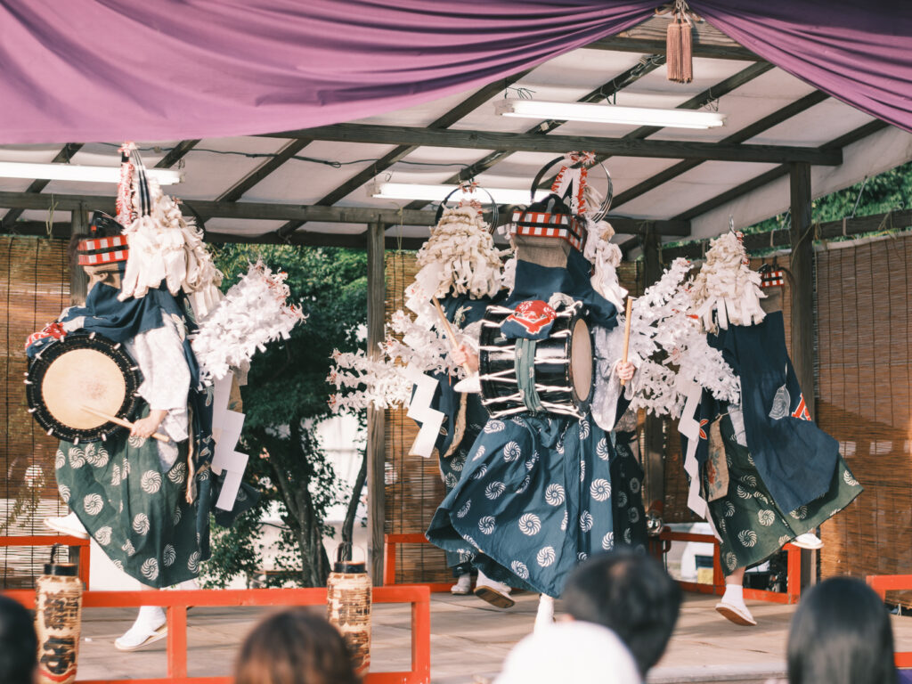 山岸獅子踊, 盛岡秋まつり