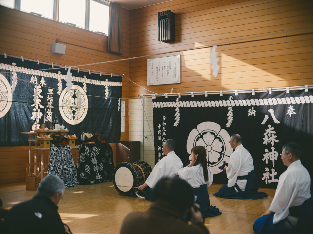 御神楽奉奏, 更木神楽, 更木地区交流センター