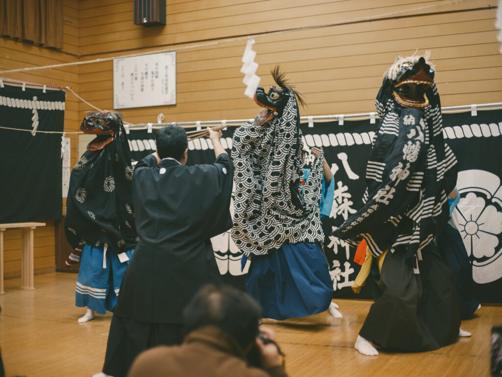 権現舞, 更木神楽, 更木地区交流センター, 成田神楽, 太田神楽